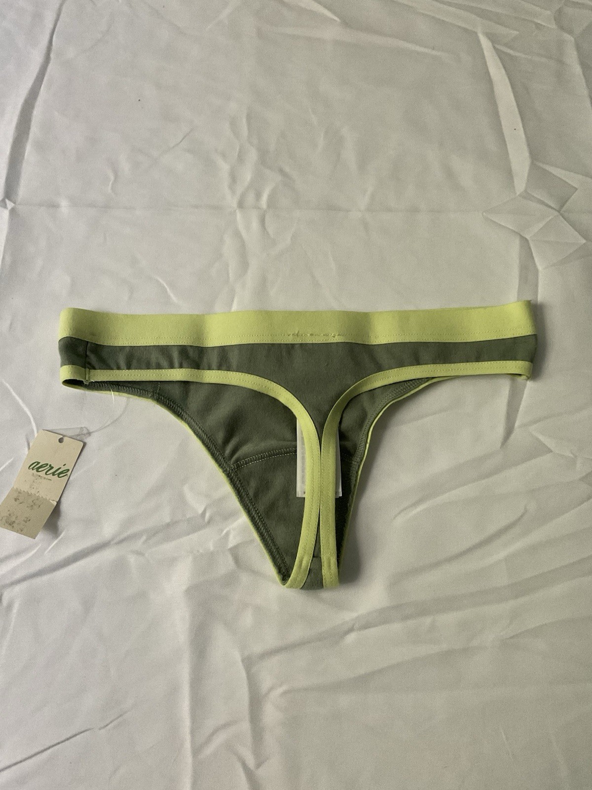 3 Pair of Aerie Thong Panties Size XS NWT Bright Colors Fast Shipping