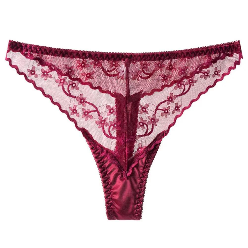 Low Rise Seamless Panties Breathable Hollow Women Soft Stretch Lightweight Fit