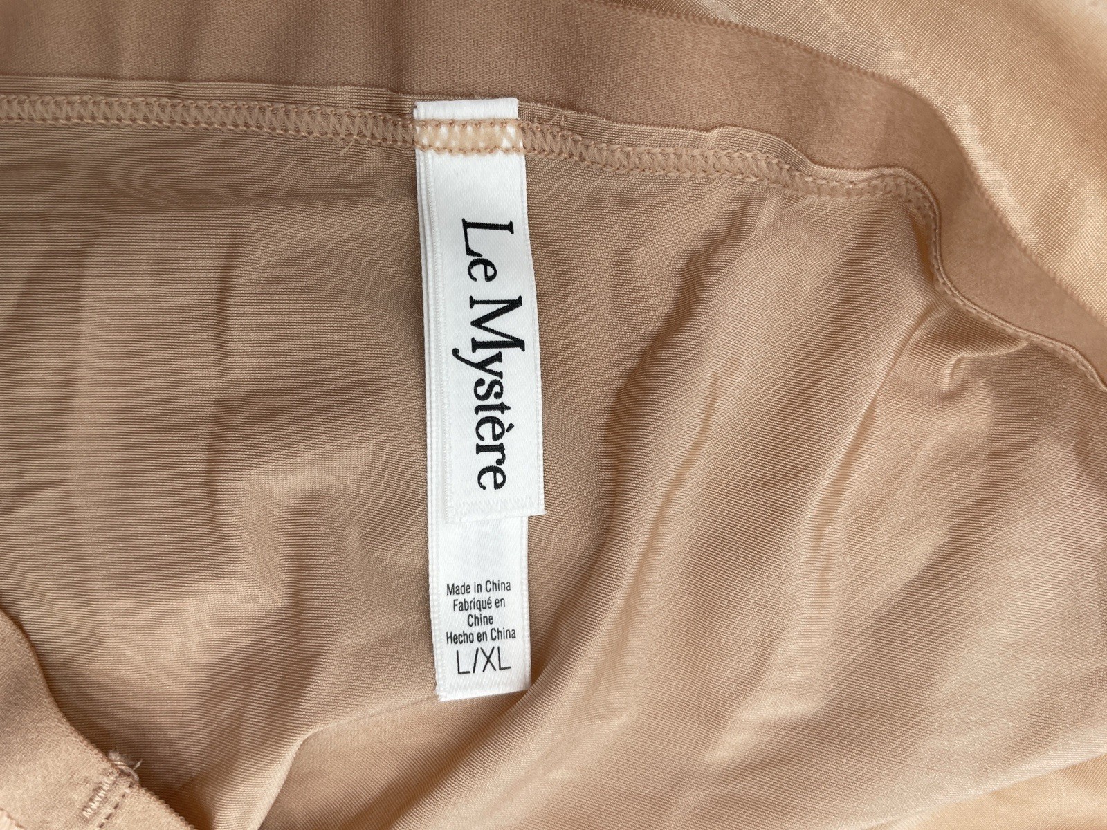 LE MYSTERE~L / XL 5538 Natural INFINITE COMFORT French Cut Panty