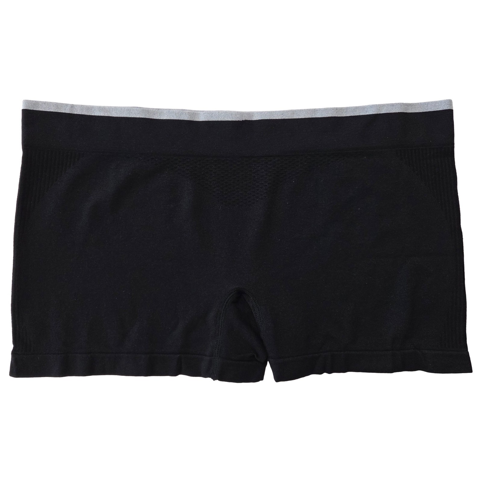 Reebok Womens Black, Gray, Navy & Red 6-Pack Boy Shorts Panties Underwear