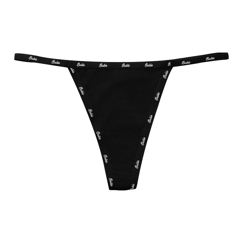 5 Pack Lot Sexy Womens Panties Thong G string Bikini Lingerie Letter Print Brief