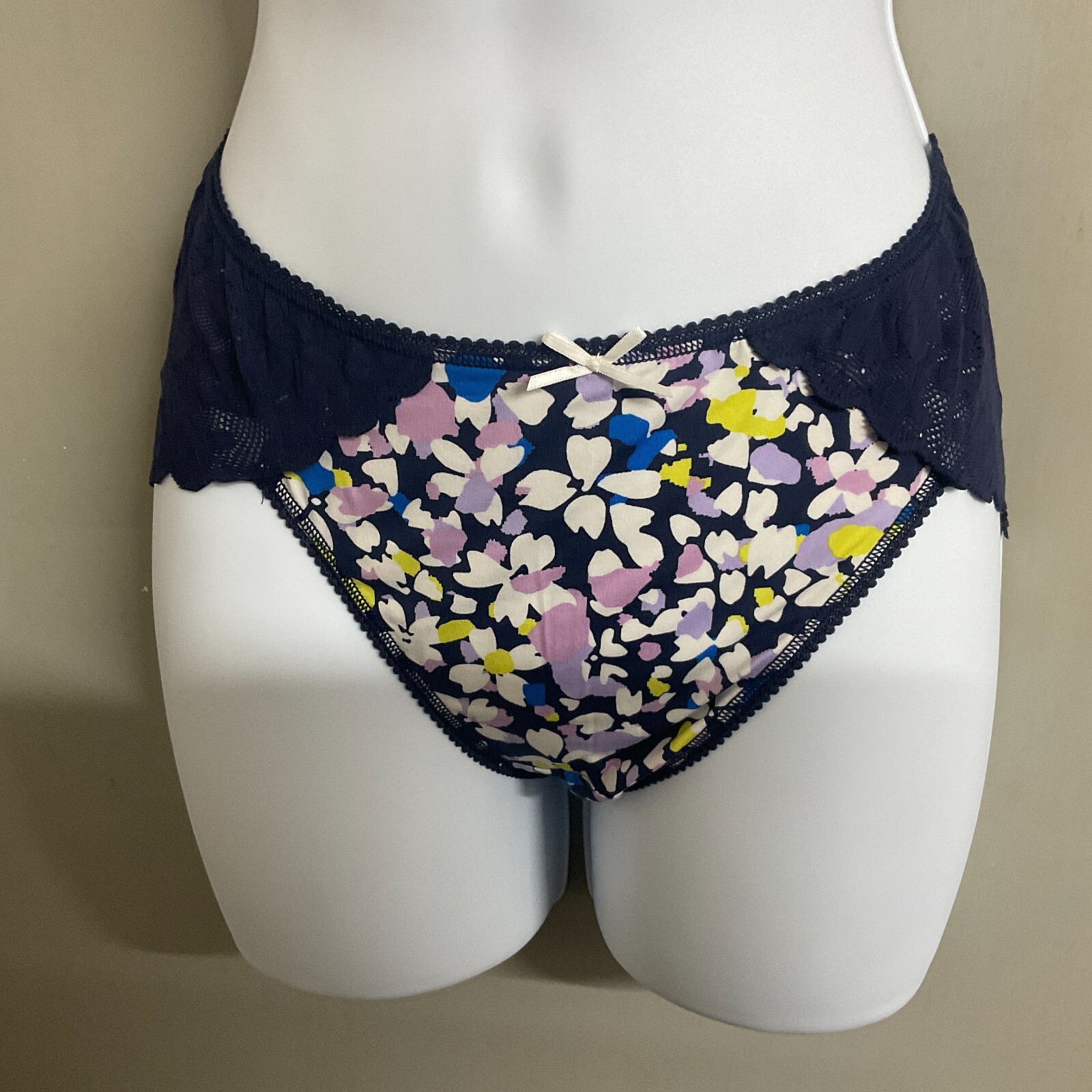 Navy Sexy Lace Wrap High Leg Knickers – Size 6 to 24