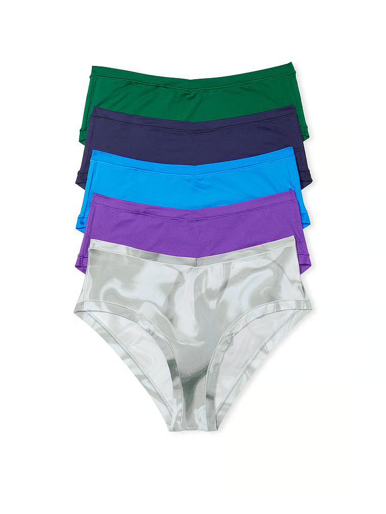 Victoria Secret PINK Hipster Womens Stretch 5 Pair Panty Pack Multi XS, S,M,L,XL