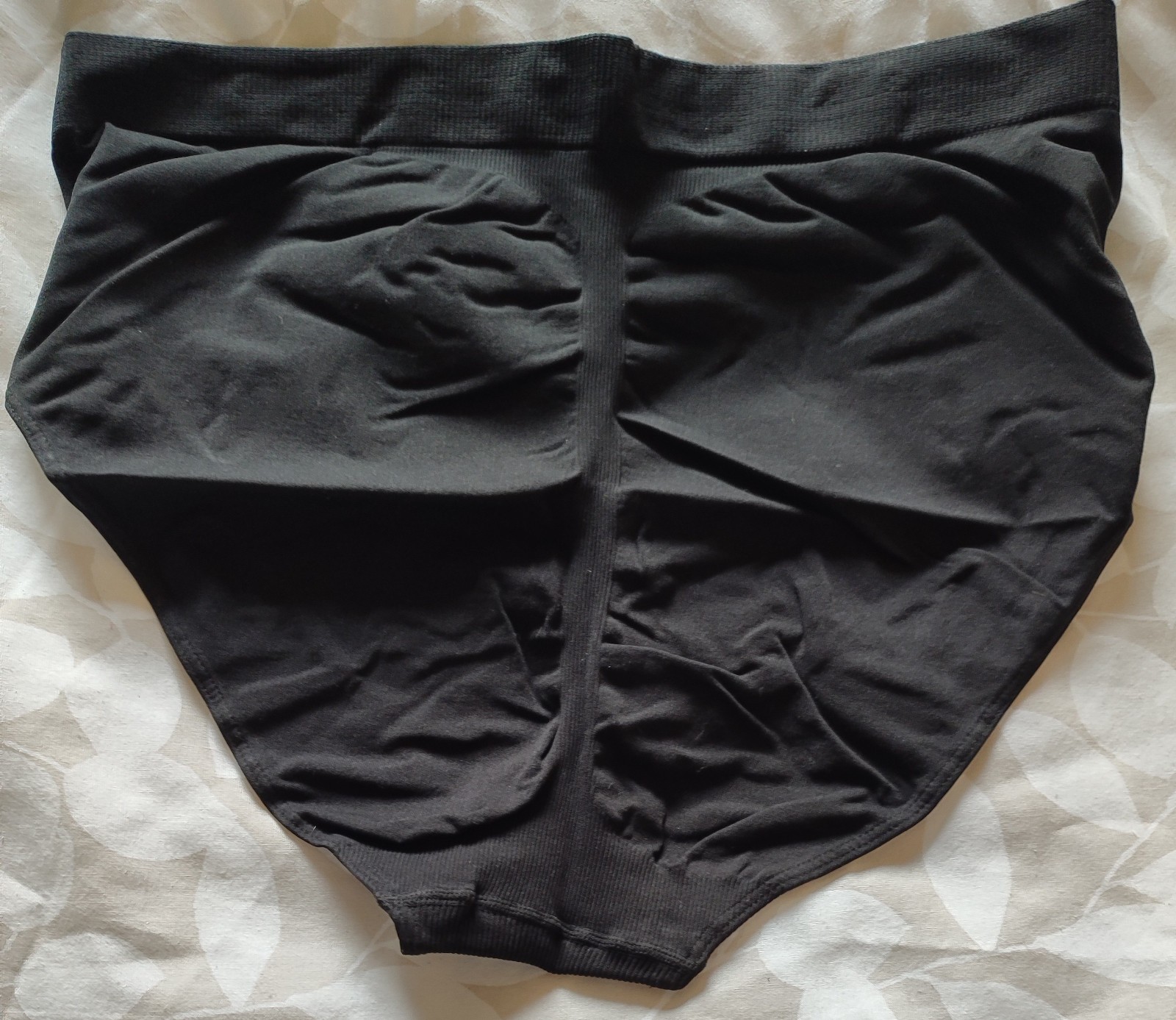 All Woman Seamless Knickers Italy Black or Wine 18-22 24-28 Plus Size Full BNIP