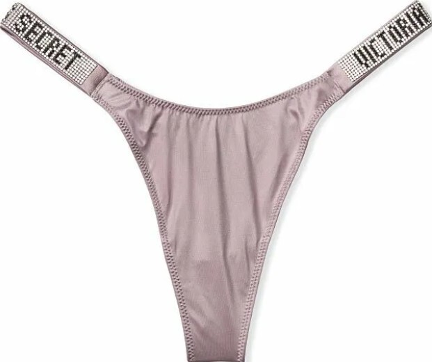 Victoria’s Secret SALE Rhinestone Shine Straps Thong XS S M L XL XXL Pantie