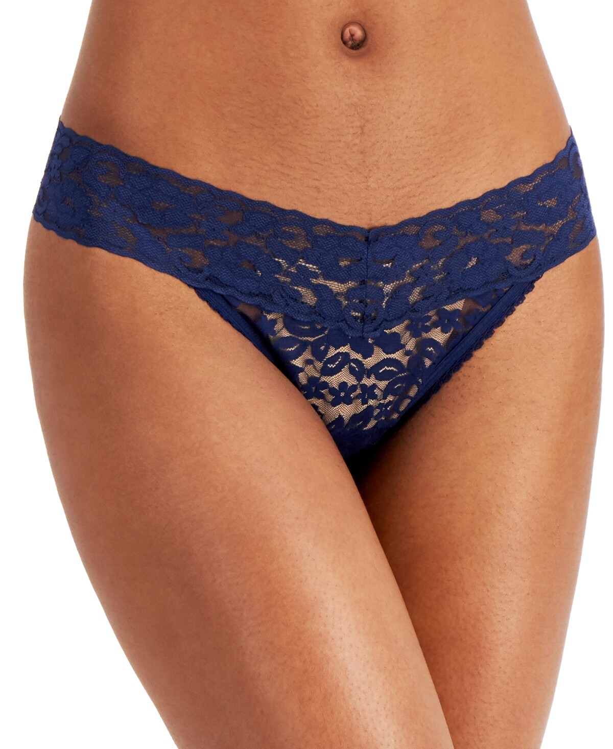 INC Lace-Trim Thong Underwear
