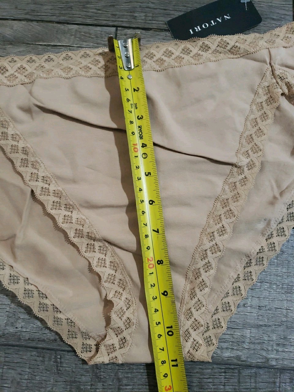 Natori Womens Bliss French Cut Panty Underwear, 94% Cotton, Sz XL
