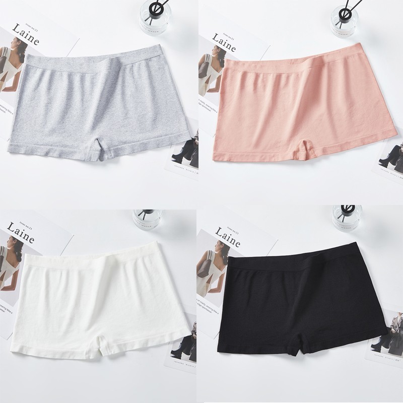4 Pack Lot Sexy Ladies Womens Boyshorts Panties Underwear Boxer Shorts Lingeries