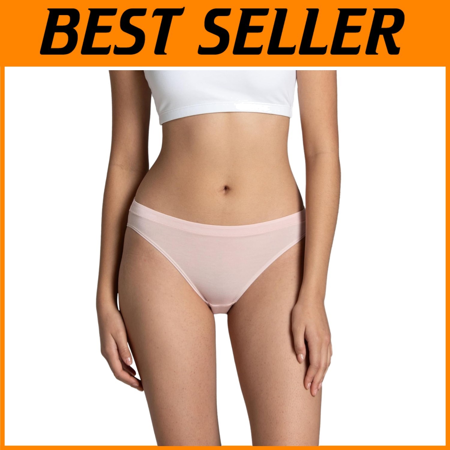 Modal Bikini Panties, Assorted Colors, 6 Pack