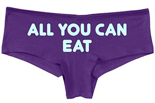 Knaughty Knickers All You Can Eat give The hint it Aint Gonna Lick Itself Purple