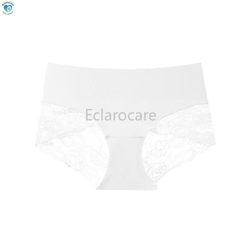 3pcs Women’s Plus-Size Briefs: Sexy Lace Breathable Seamless Skin-Friendly