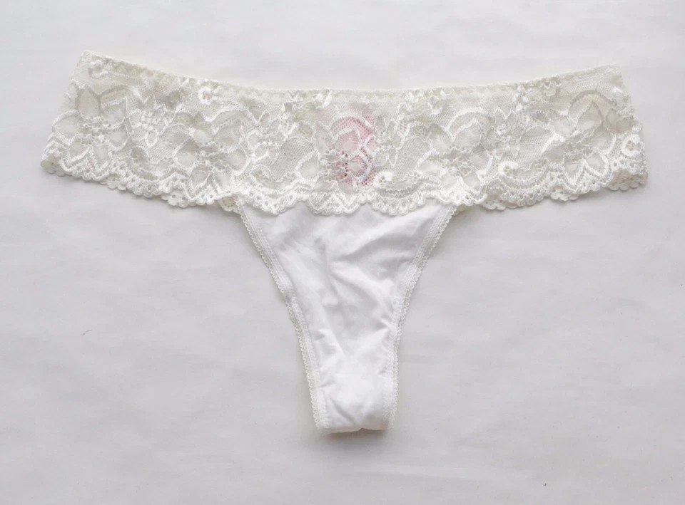 3PCS Women Sexy Thong Floral Mesh&Smooth Underwear G-string Knickers panties S-M