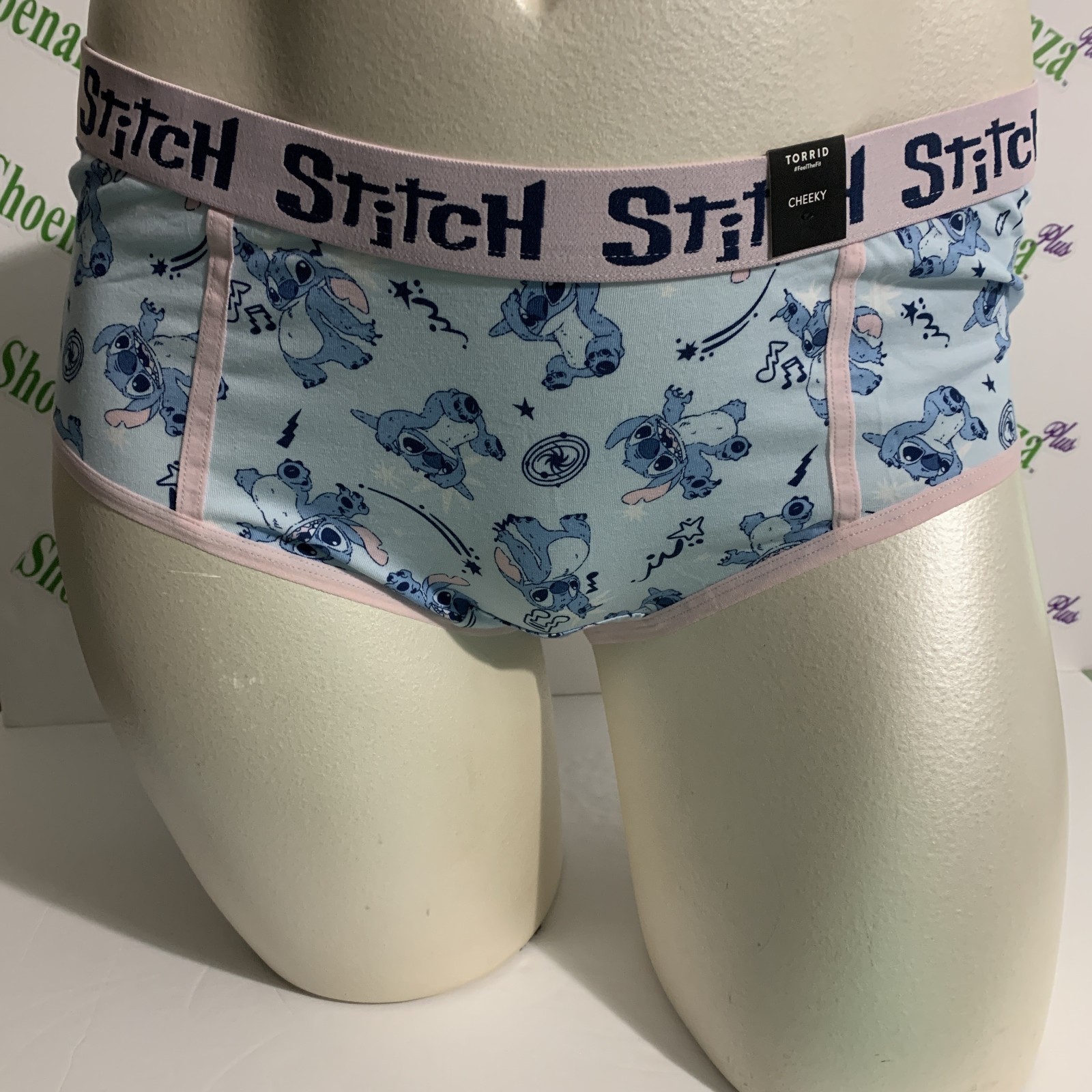 Torrid Cheeky Panties Underwear Disney Lilo & Stitch Dancing Blue Plus 3 22 24