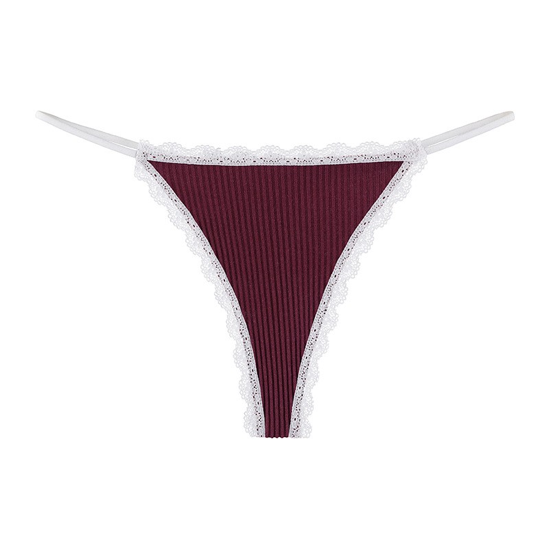 5 Pack Lot Sexy Womens Thongs Panties Underwear Lace Ladies Lingeries Bikinis