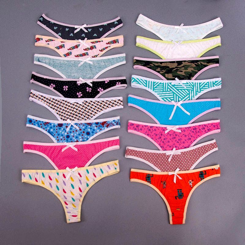 Ultra Thin Viscose Panties – Low Rise Ruffles Briefs Women Lingerie Underwear