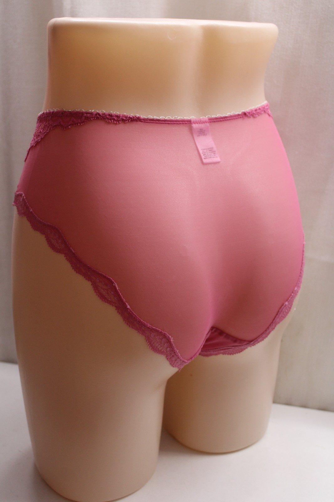 Victoria’s Secret Angels Babydoll Sissy Princess Sheer Lace&Bow Mesh Panties M