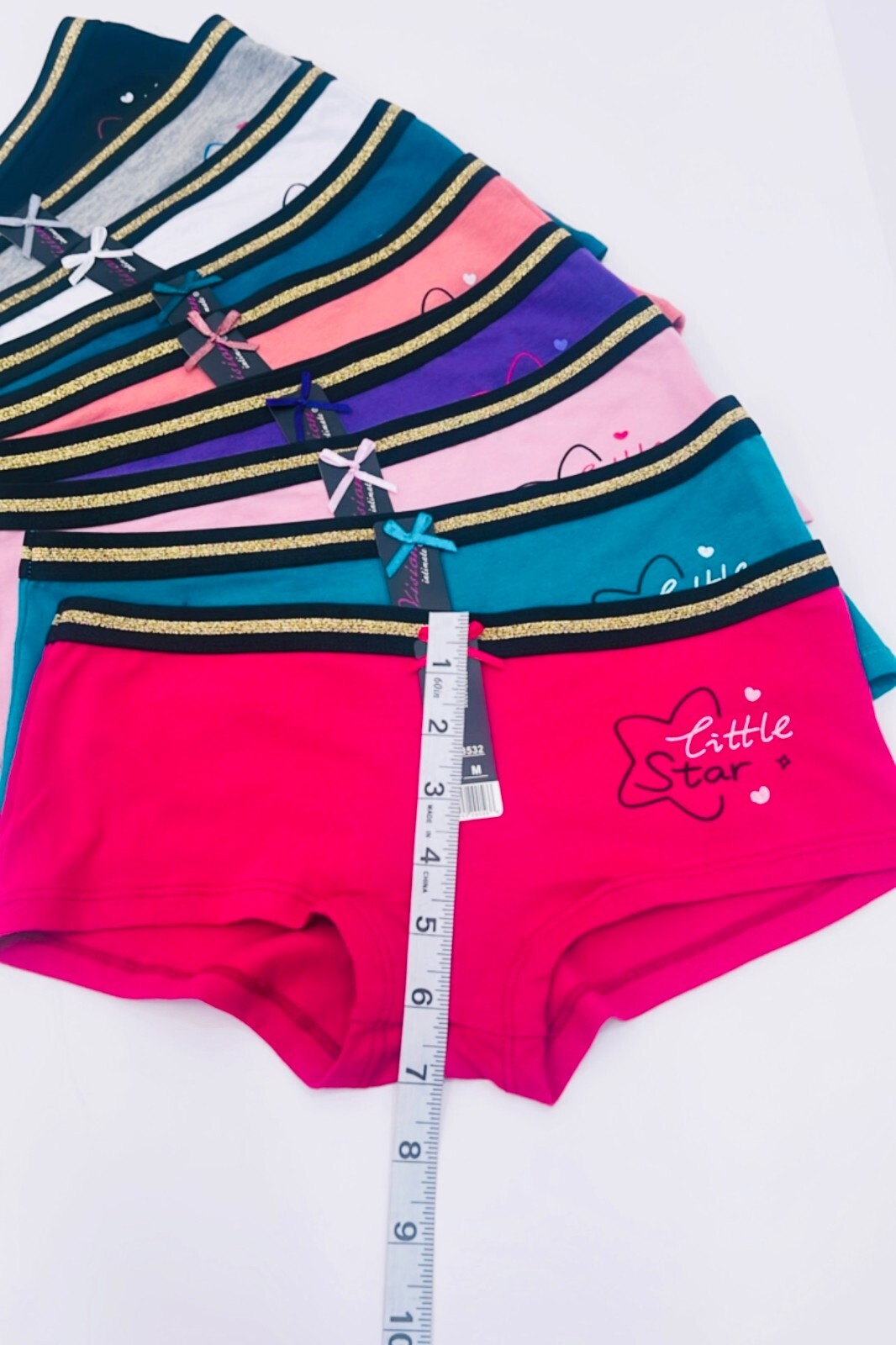 NEW Lot 6 Boyshorts Panties Cotton Underwear Women’s Ladies Girls 8433 Size S-XL