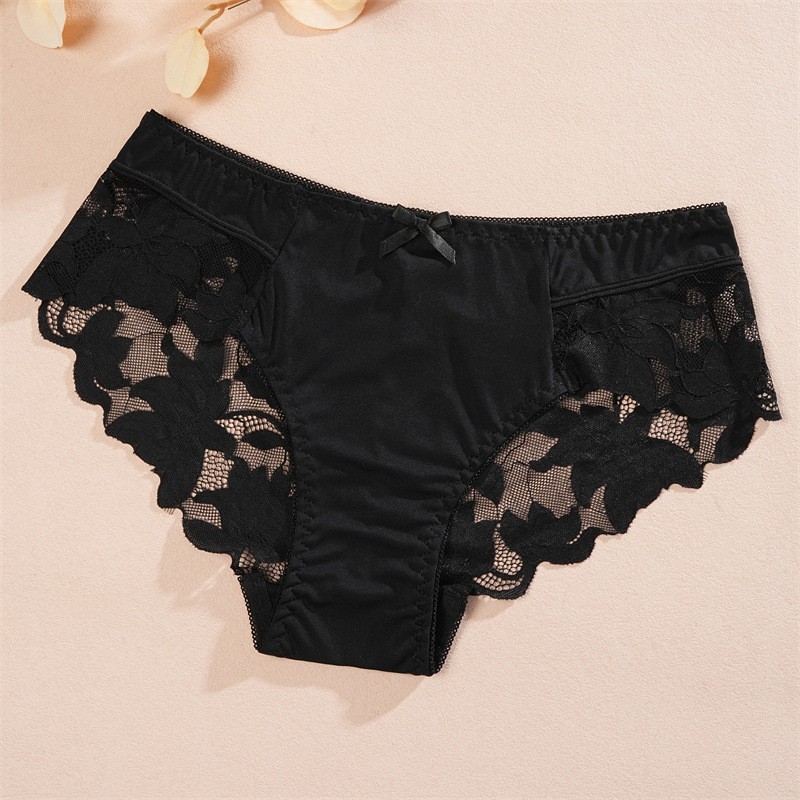 4 Pack Lot Sexy Womens Lace Panties Brief Lingeries Ladies Underwear Sissy Sheer