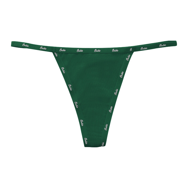 5 Pack Lot Sexy Womens Panties Thong G string Bikini Lingerie Letter Print Brief