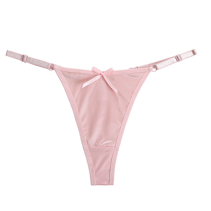 4pack Lot Ladies Women Sexy Panties Brief Satin Bikini Underwear Lingerie T back