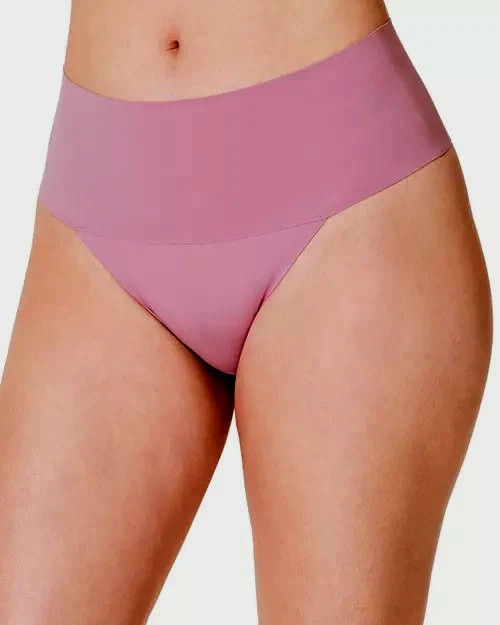 SPANX SUPERSMOOTH UNDIE-TECTABLE HI-LEG BRIEF PANTY ROSA SZ XL NWT