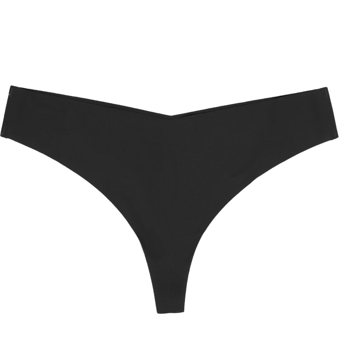 Women’s Seamless Thong Underwear Invisible Low Rise Panties for Everyday Wear