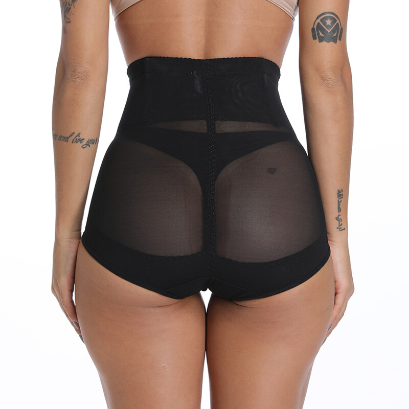 Women High Waist Panties Cross Compression abs Shaping Pants Slim Body Shaper UR