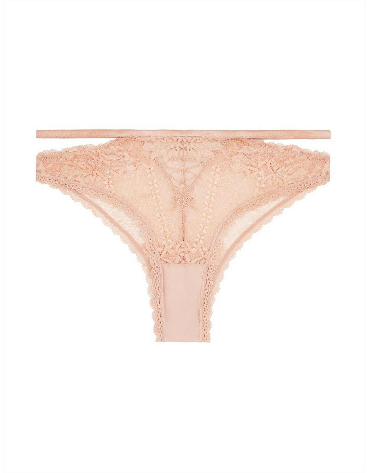 PALINDROME – Chelsea Cheekie Bikini | NWT | Cutout | Corset Lace Up | Nude Pink