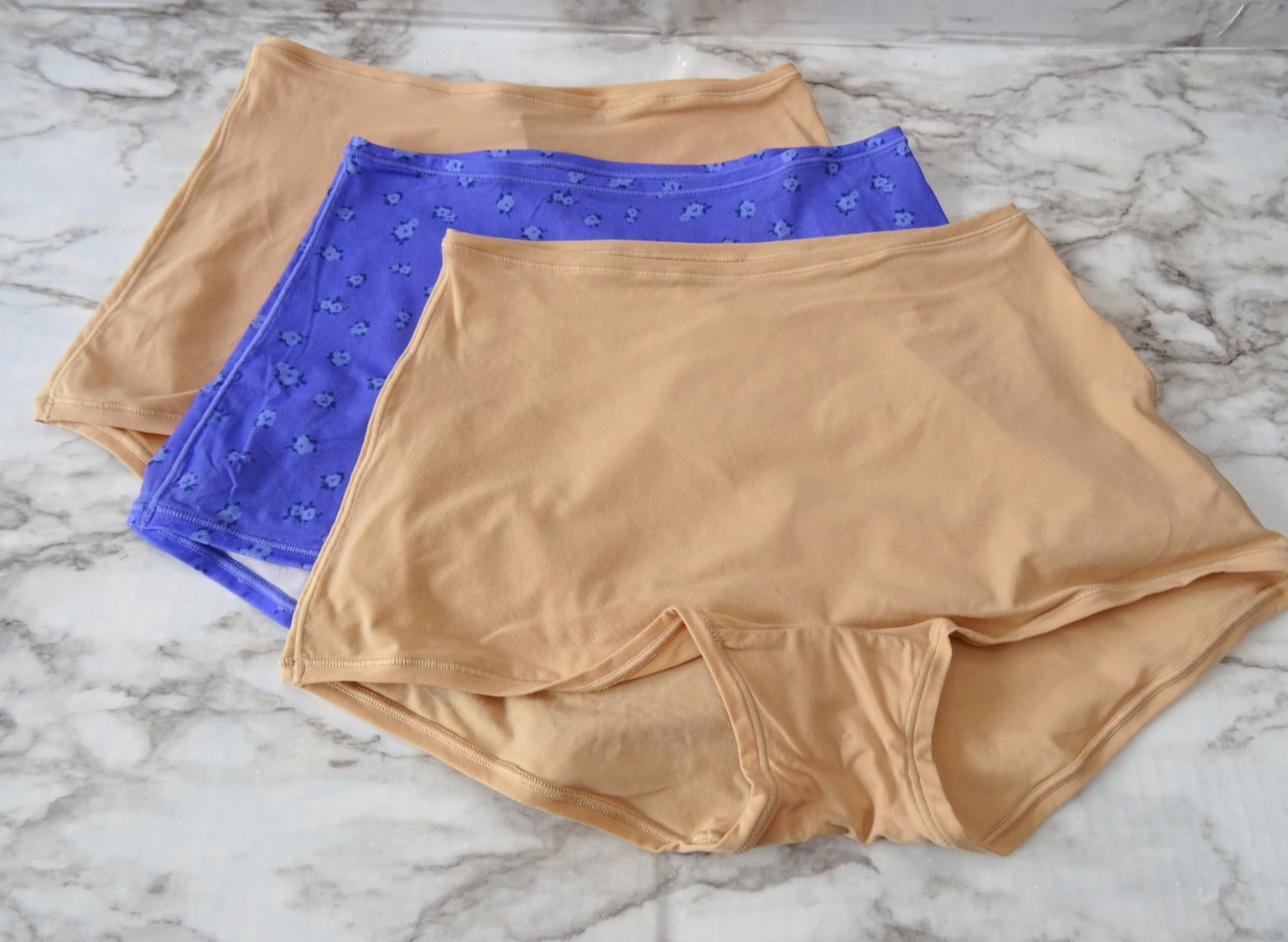 Skims 2030# Fits Everybody Boy Short 3-Pack Panties US Size S