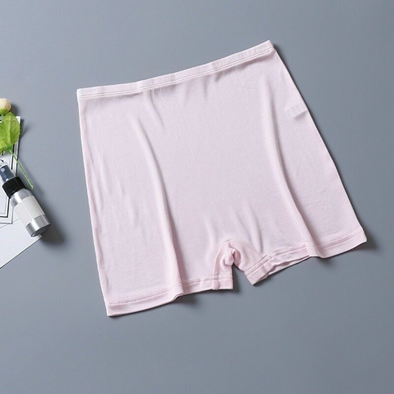Women Silk Briefs Boxer Underwear Knickers Panties Stretch Underpants High Waist