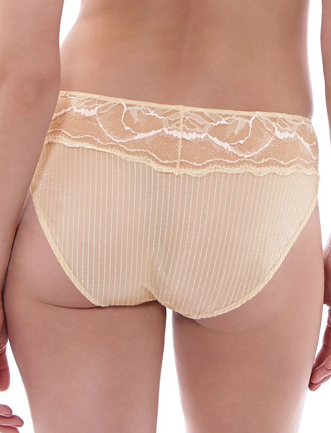 Fantasie Zoe Brief Soft Beige Lace Size S 10 12 Knickers Underwear Lingerie 9265