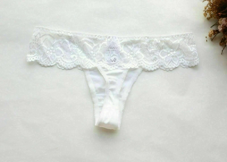 3PCS Women Sexy Thong Floral Mesh&Smooth Underwear G-string Knickers panties S-M