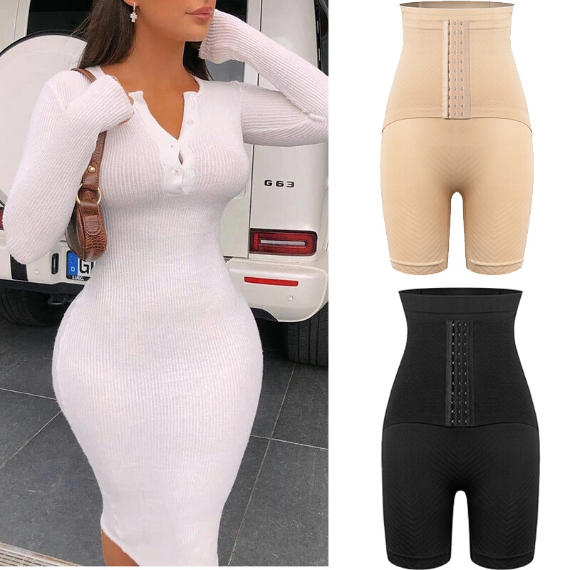 Women Waist Trainer High Waist Body Shaper Tummy Control Shapewear Thigh Slimmer