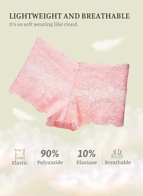 Sexy Panties for Women Plus 3X 7pcs-black/Light Blue/Navy Blue/White/Red/Pink