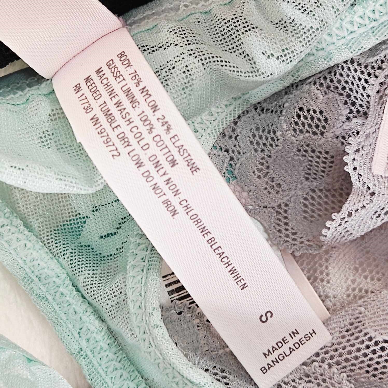 Auden 5pk Assorted Lace Thong Underwear Womens Small Stretch
