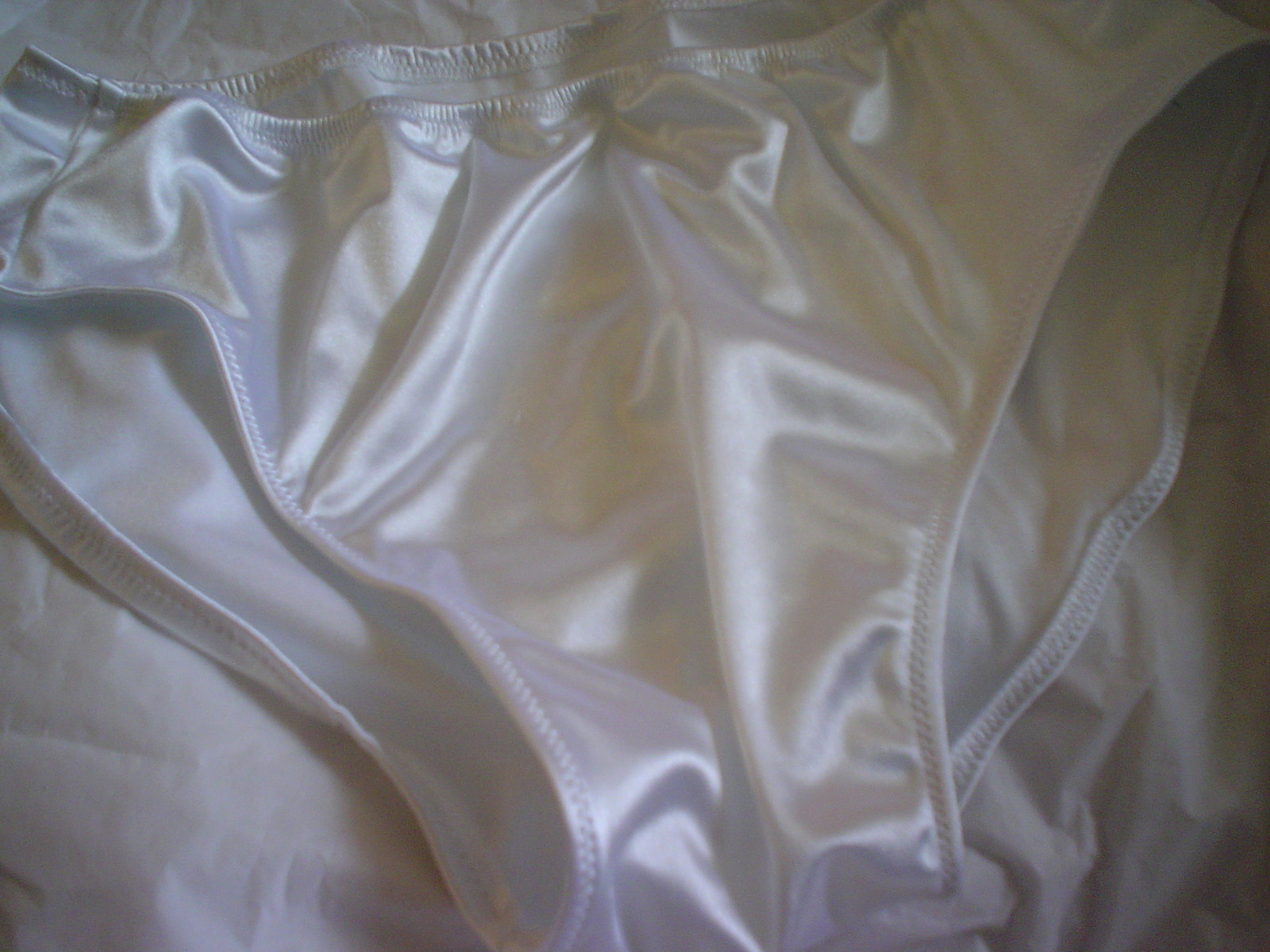 Mens Full Back Brief s m l or xl stretch satin Panties USA 5 inch side 5 Pack