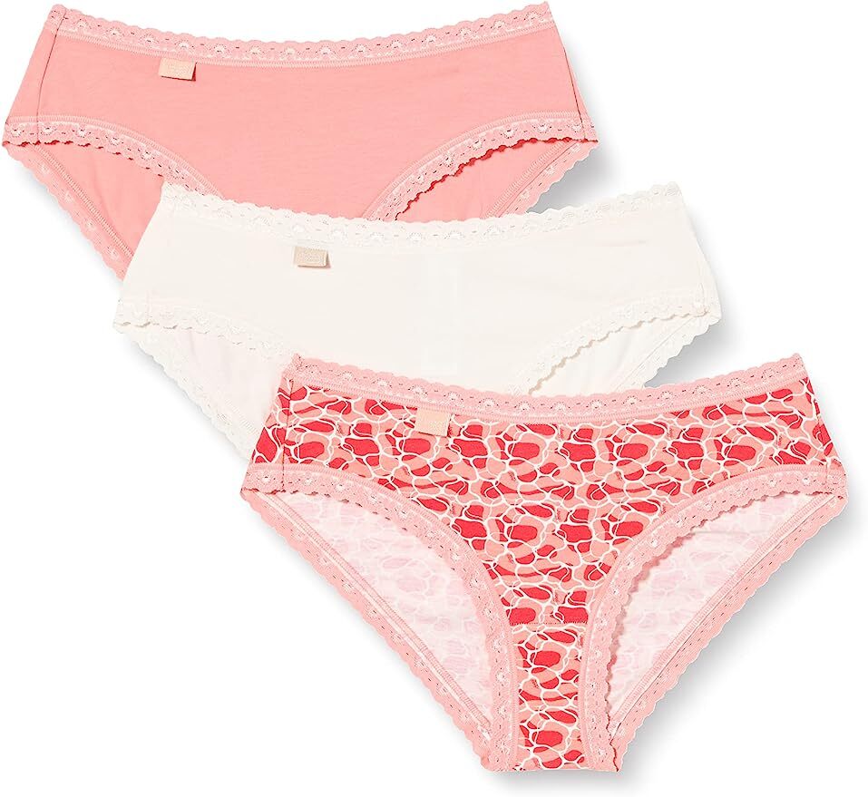 Sloggi 24/7 Weekend Hipster Briefs 3 Pack Cotton Elastane Knickers