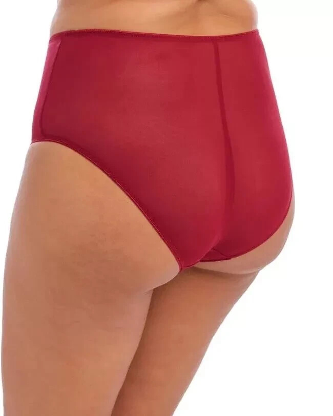 Elomi Matilda Brief Crimson Red Size 3XL 20 22 Full Knickers Underwear 8906 New