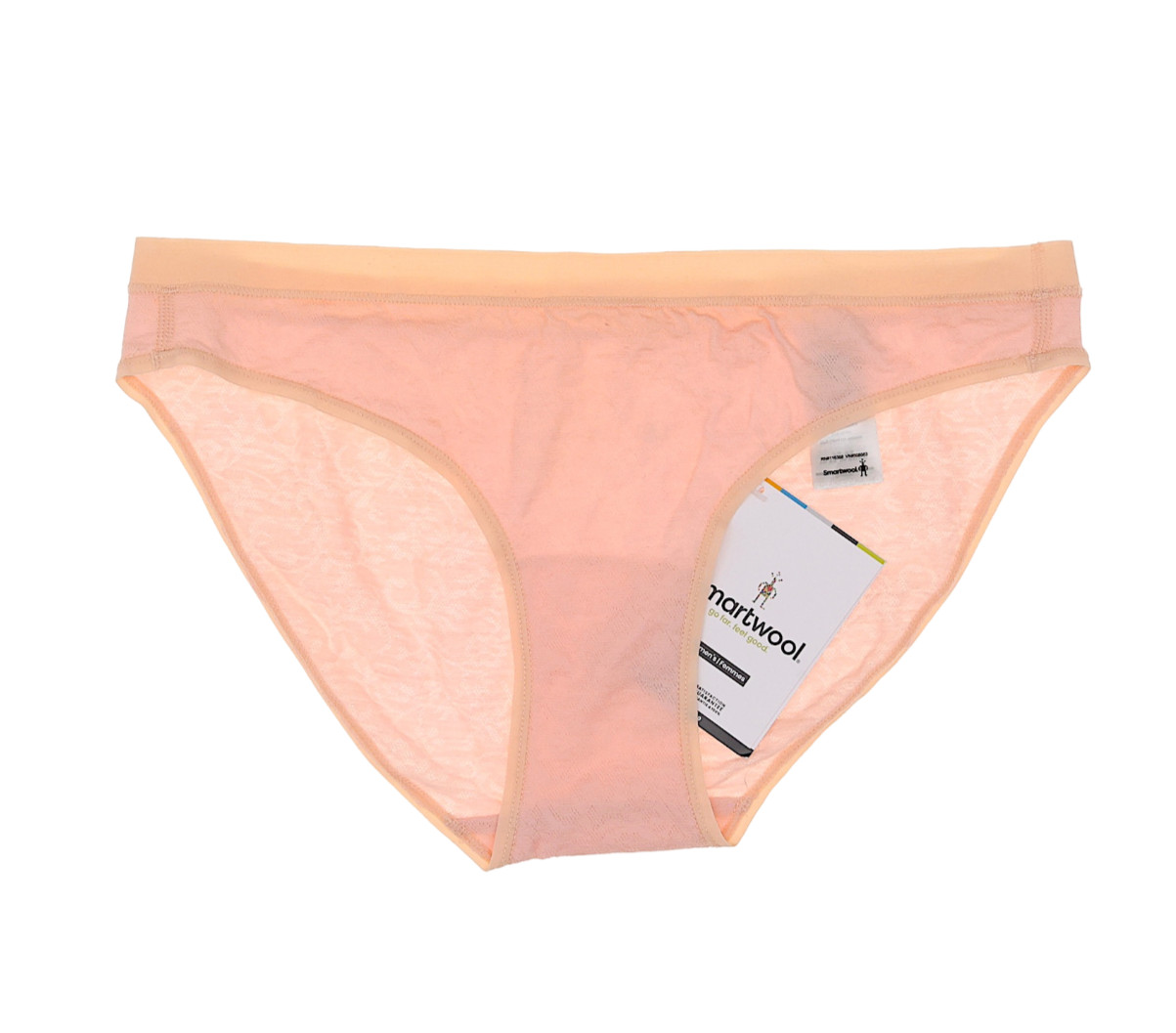 Smartwool L141144 Women’s Merino 150 Peach Lace Bikini Panties Size M