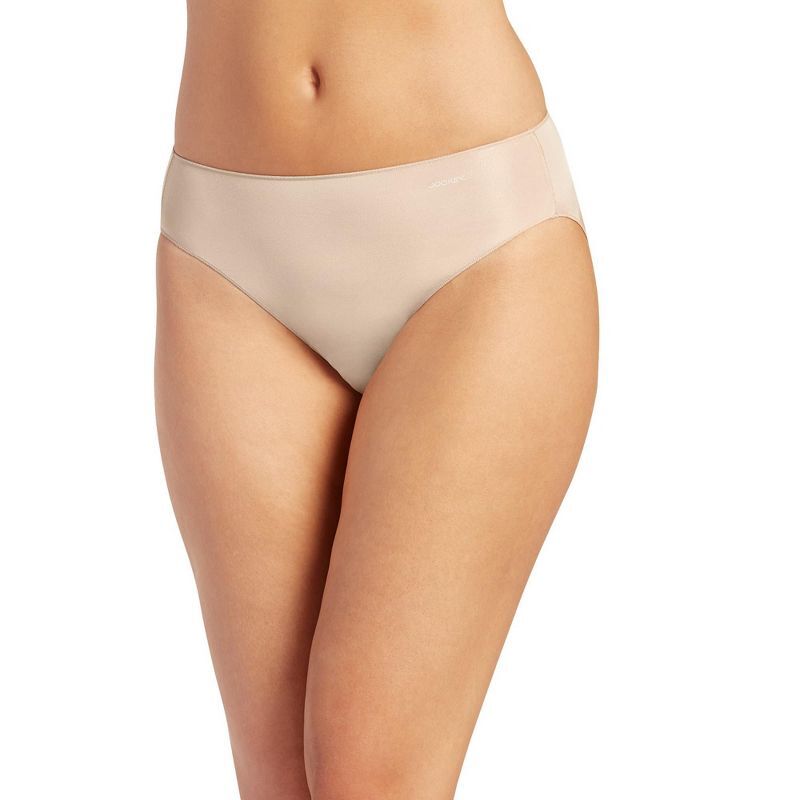 Jockey Seamfree Bikini Beige Nylon Breathable Women’s Size Underwear 001370/371