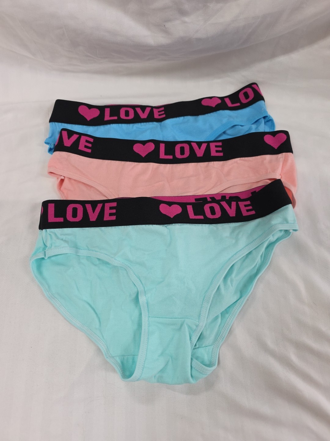 Women’s Underwear 3pk. “Love”