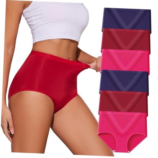 Womens Underwear Pack,C XX-Large 6pack-3color-royal Blue,burgundy,rosy Red