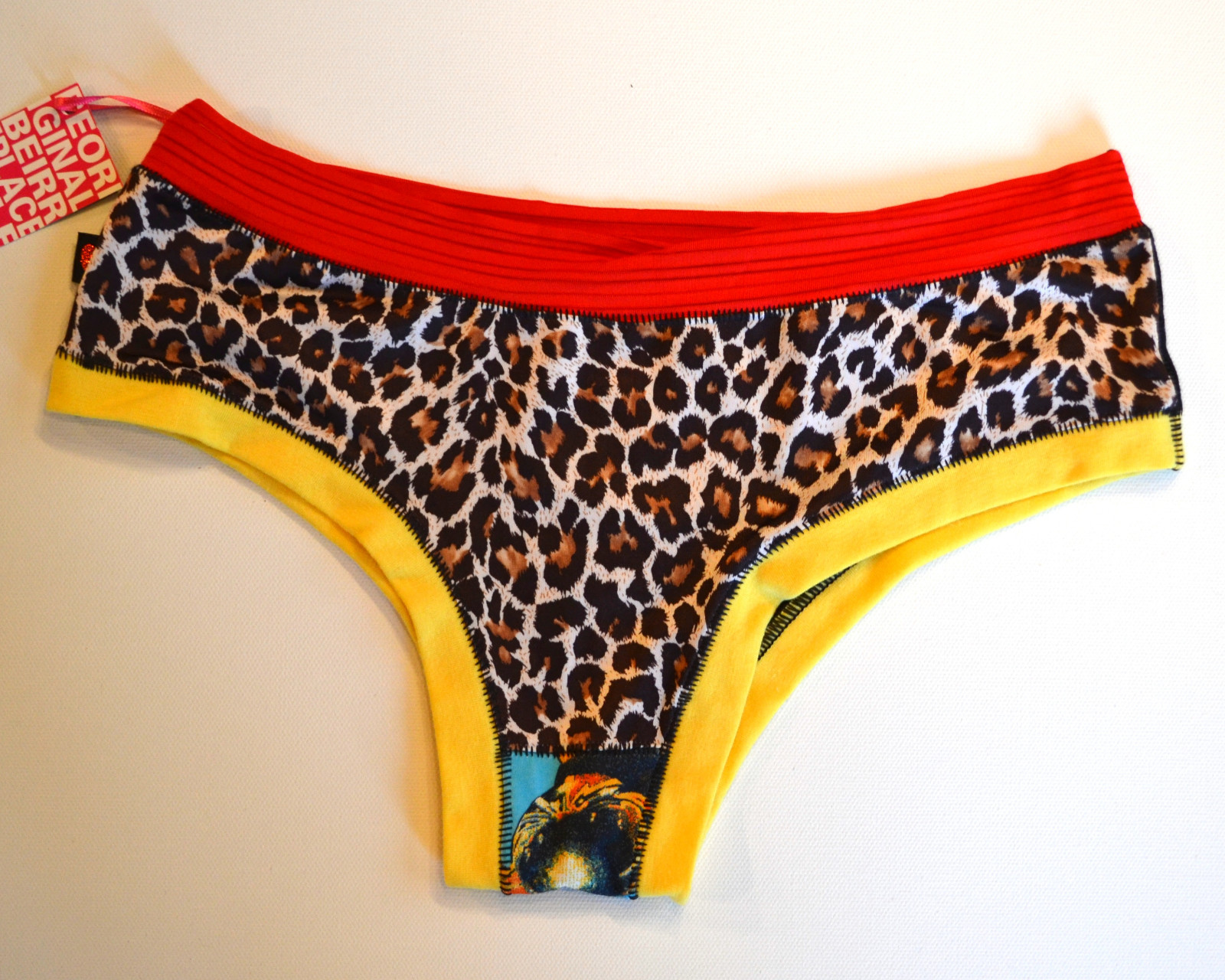 T. Santiago Athletic Activewear Stretch Boy Short Panties – Animal Print