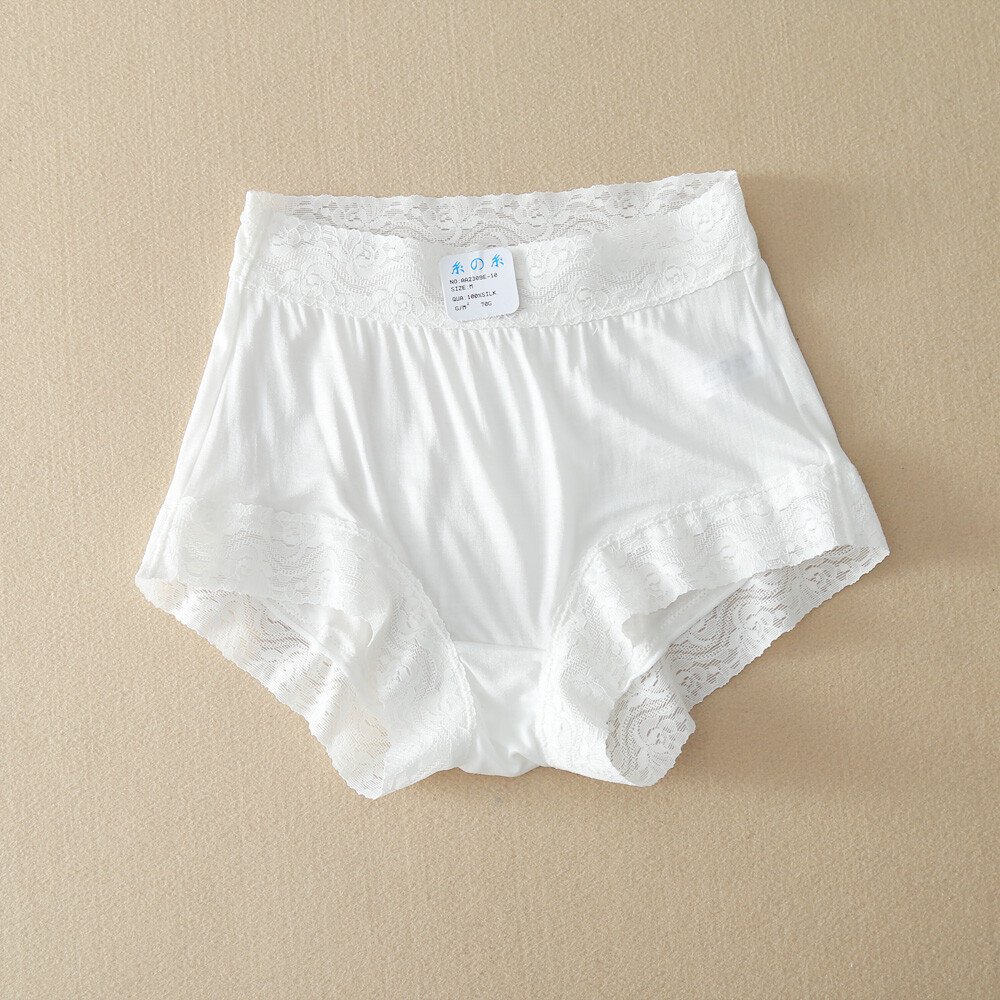 5 Pairs 100 Mulberry Silk Underwear Silk Women Briefs 42 Knitted Women’s Panties
