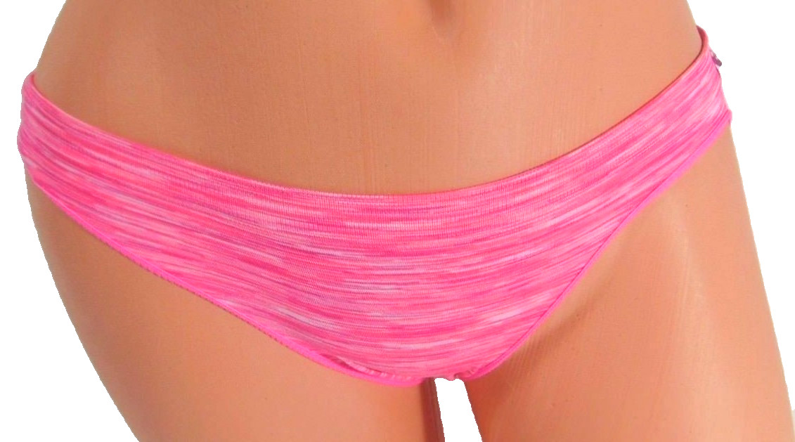 Women’s Free Press Pink Knockout Space Dye Bikini Panty Size S NWT