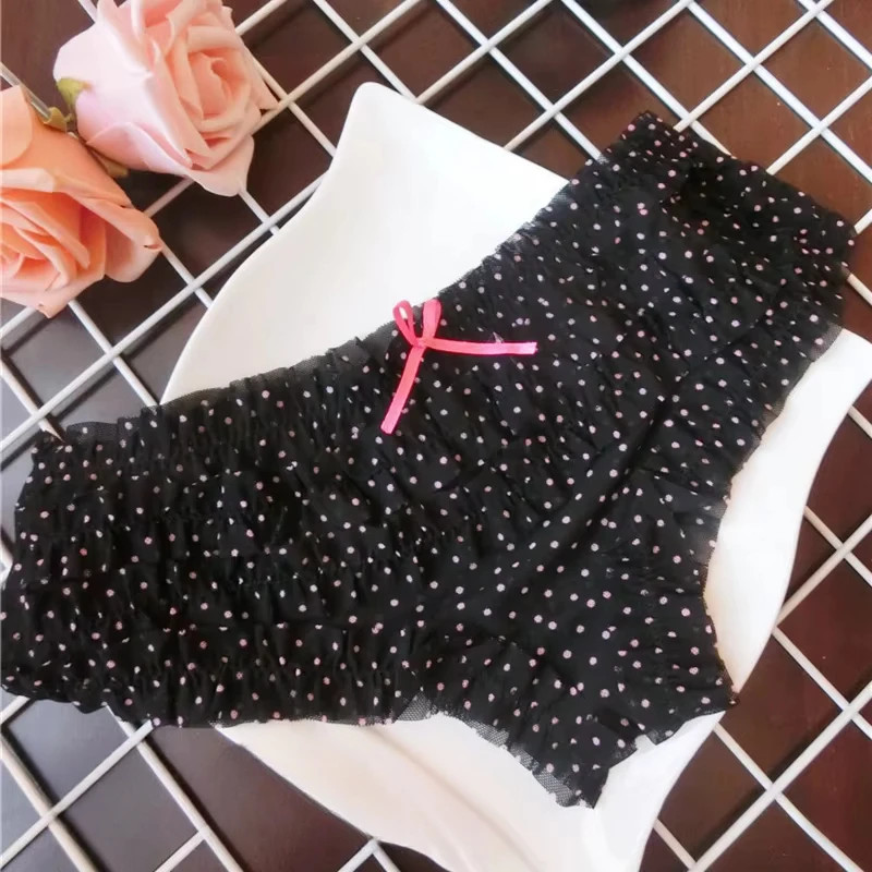 Fashion Low Waist Lingerie Cute Sweet Female Panties Underwear Cake Layer.