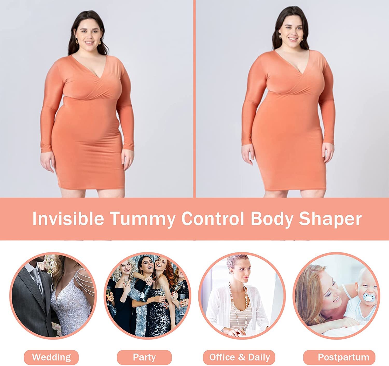 Women Seamless Slip Shorts for Under Dresses Anti Chafing Underwear Safety Pants