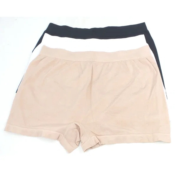 Breezies 3-pack Set Seamless Boyshort Panties Basic
