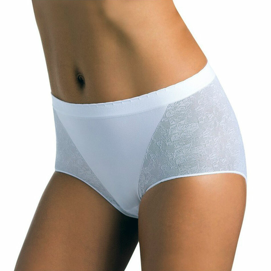 3 French Knickers Woman Intimidea High Microfiber Pattern Jacquard & Smooth Art.
