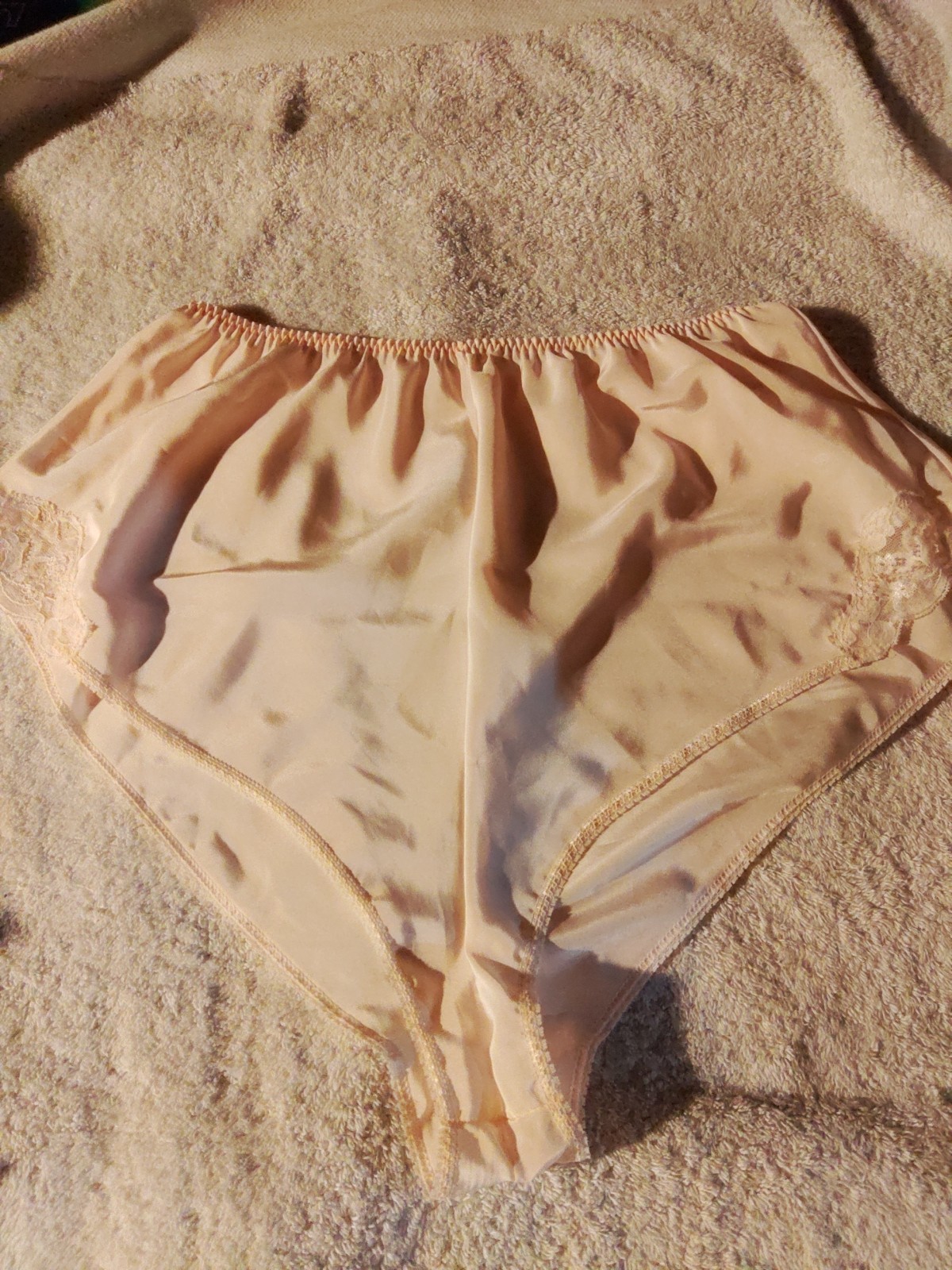 Vintage Warner’s “Satin Treasures” Panties Size 8 Silky Soft All Nylon #55069